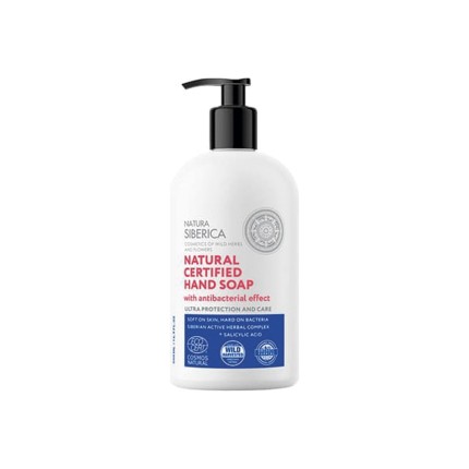 Jabón de manos natural higienizante, 500ml.