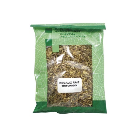 Regaliz raiz triturada, 100g.