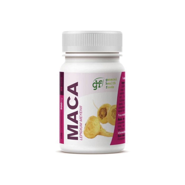 Maca, 100 Comprimidos de 500mg. (25 días) 1