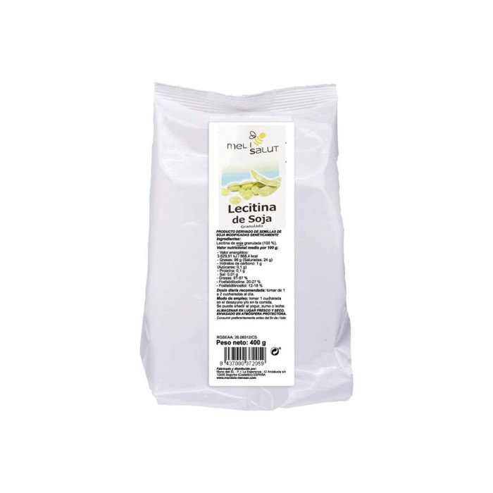 Lecitina de soja, 400g.