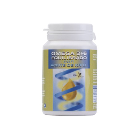 Omega 3 + 6 con Aceite de Krill, 60 cápsulas