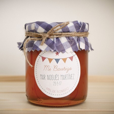 Regalo Tarro de Miel Monofloral, 300g. 1