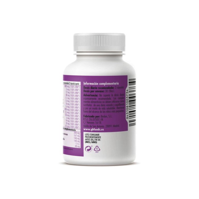 Piel, pelo y uñas, 60 Cápsulas de 522mg. 2