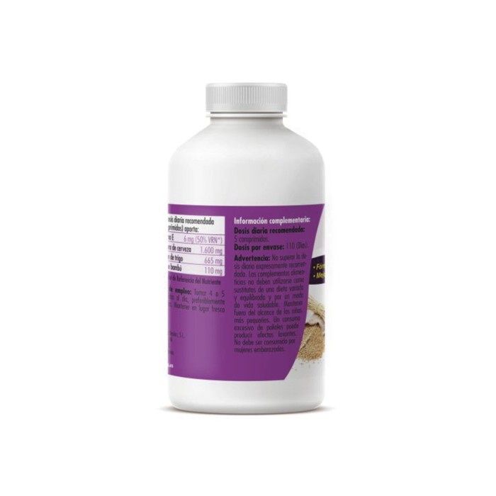 Levadura con germen de trigo, 550 comprimidos de 600mg. 2