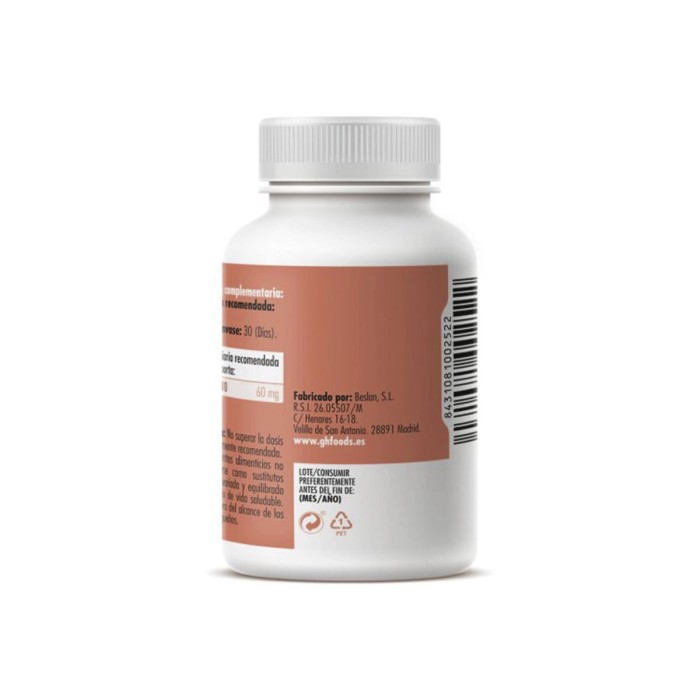 Coenzima Q10, 60 perlas de 640mg. 2