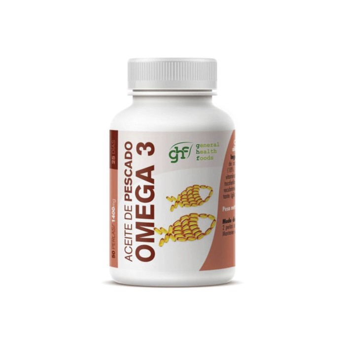 Omega 3, 50 Perlas de 1400mg. 1