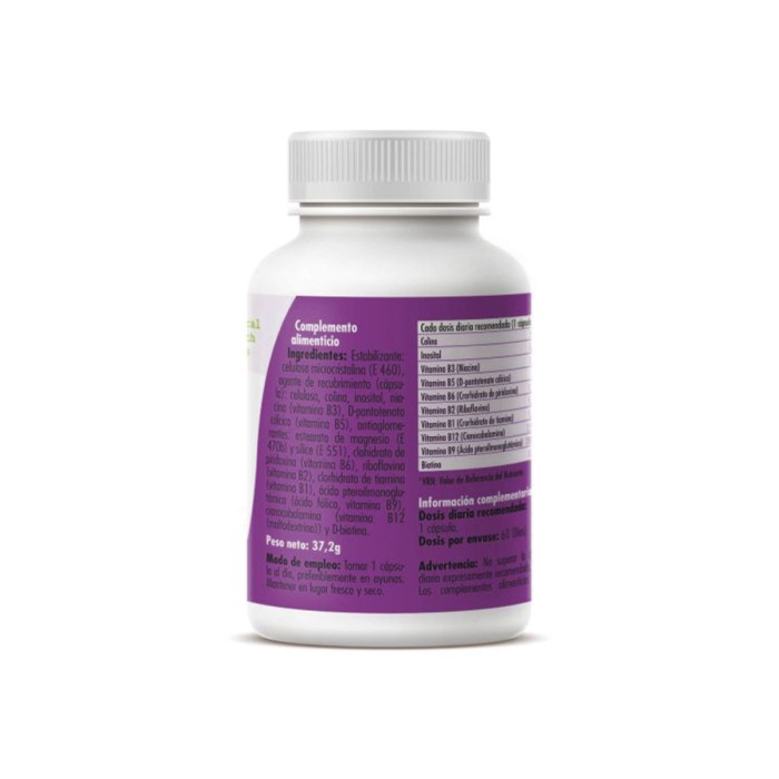 Complejo B, 60 Capsulas de 620mg. 3