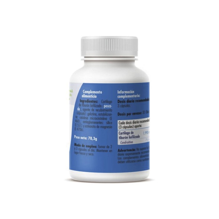 Cartílago de tiburón, 90 Cápsulas de 750mg. 3