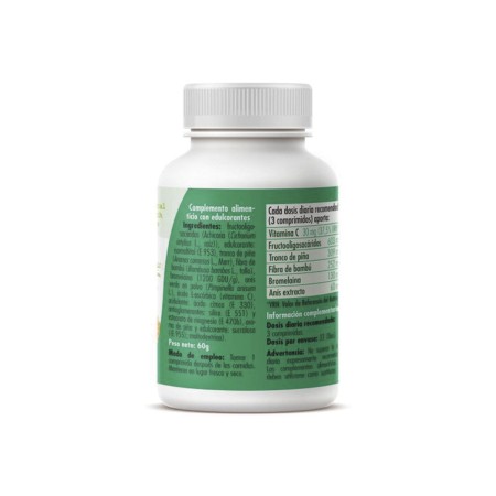 Corazón de piña masticable, 100 Comprimidos de 600mg. 3