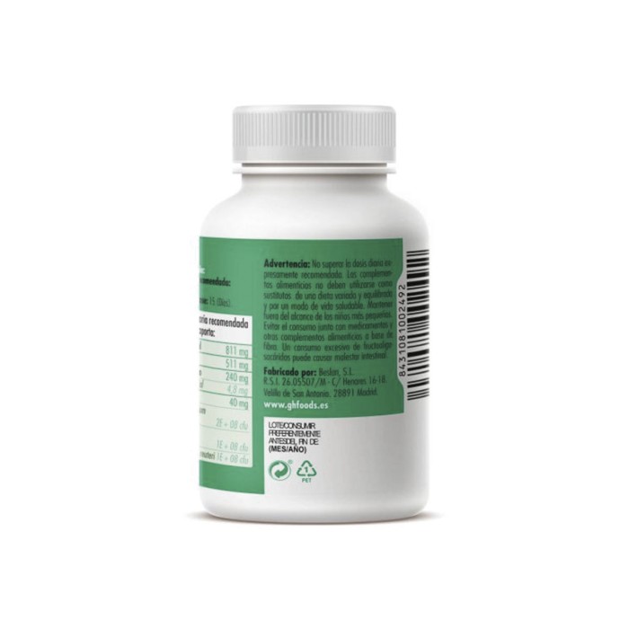 Carbón Activo, 90 Cápsulas de 550mg. 2