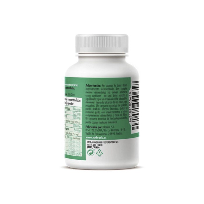 Aloe Vera Plus Masticable, 100 Comprimidos de 1g. 2