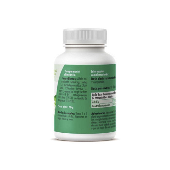Verde de Alfalfa, 100 Comprimidos de 700mg. 3