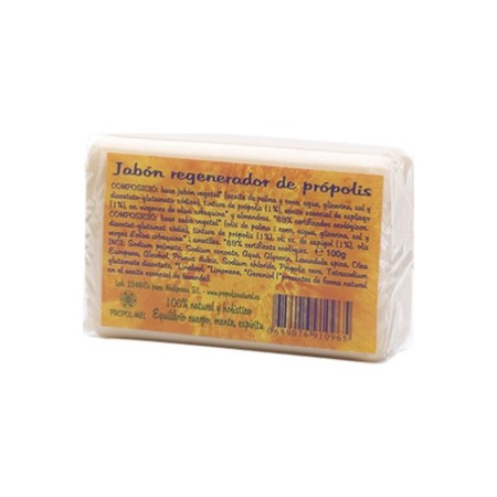 Jabón Regenerador de Propóleo, 100g.