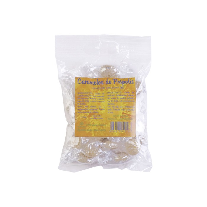 Caramelos de Propóleo Sin azúcar, 75g.
