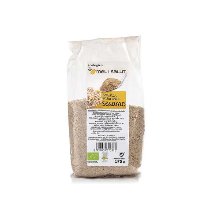 Sésamo Triturado Ecológico, 175g.