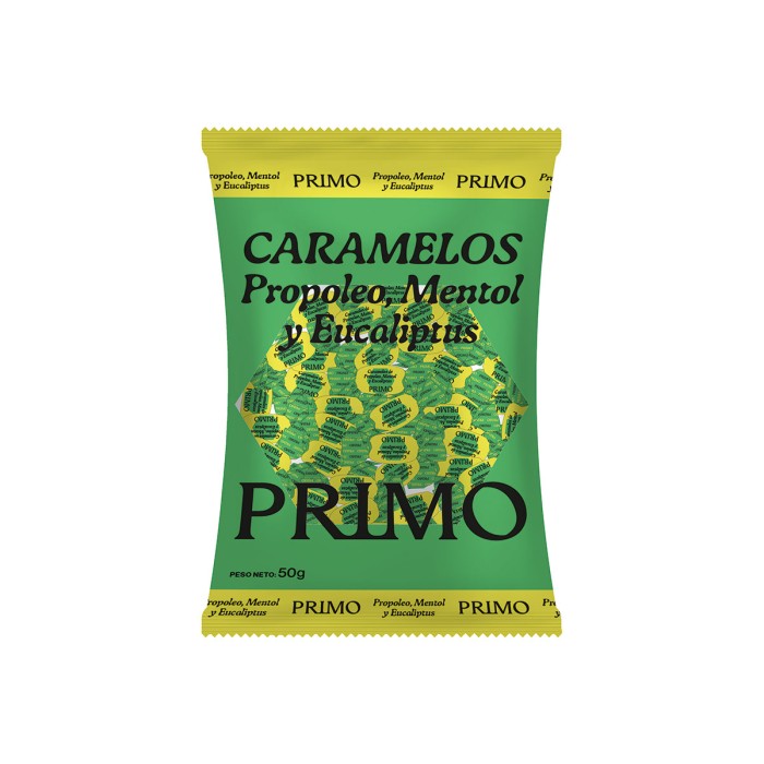 Caramelos de Propóleo, Eucalipto y Mentol 50 g | Sabor refrescante sin colorantes