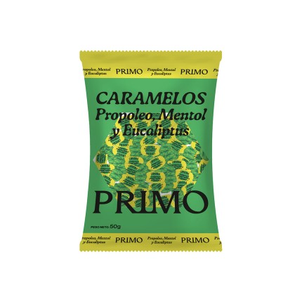 Caramelos de Propóleo, Eucalipto y Mentol 50 g | Sabor refrescante sin colorantes