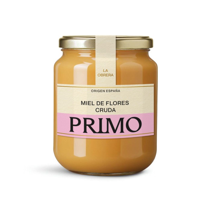 Miel de Flores Cruda 500 g | Miel natural multifloral