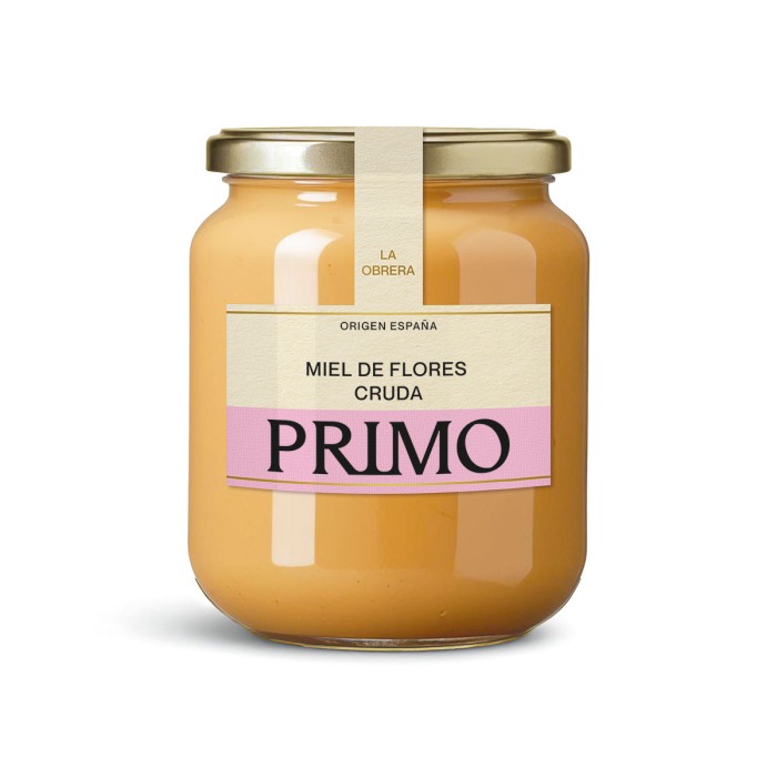 Miel de Flores Cruda, 950g.