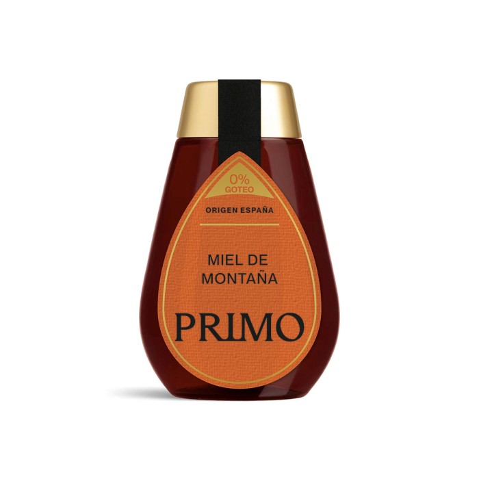 Miel de Montaña Antigoteo, 350g.