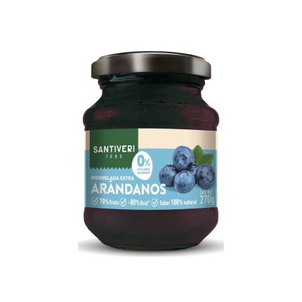 Mermelada de Arándanos 0%  azúcares