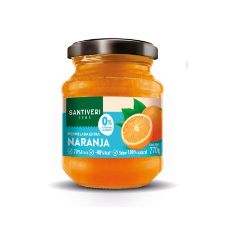 Mermelada de Naranja dulce 0% Azúcares