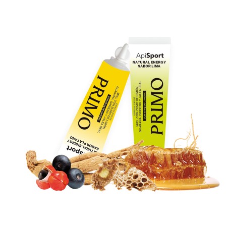Gel Energético Apisport Sabor Lima, Caja 6 tubos 2