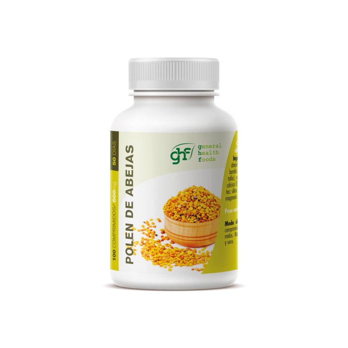 Polen de Flores, 100 Comprimidos de 600mg.