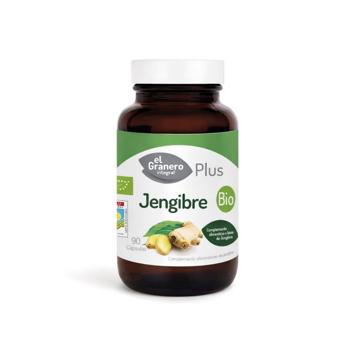 Jengibre Bio 90 Cápsulas de 500mg