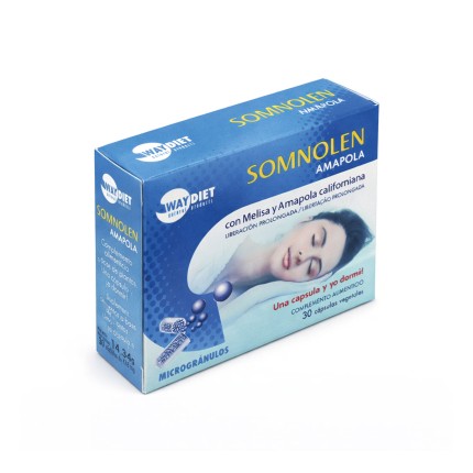 Somnolen amapola Californiana, 30 Cápsulas