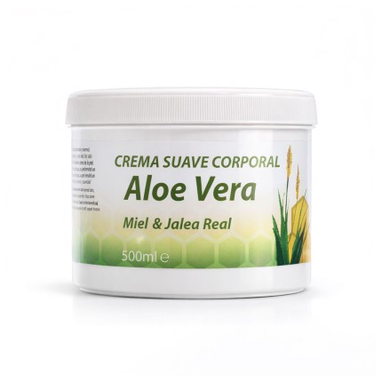 Crema Corporal Aloe Vera, 500ml.