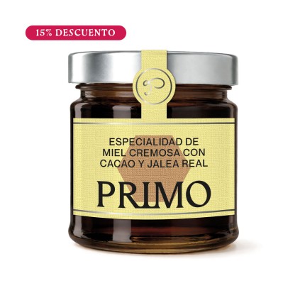 Miel Cremosa 250 g con Cacao y Jalea Real | Miel natural