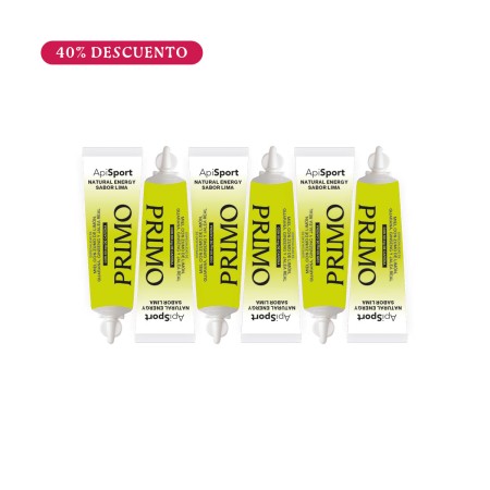 Gel Energético Apisport Sabor Lima, Caja 6 tubos Oferta 1
