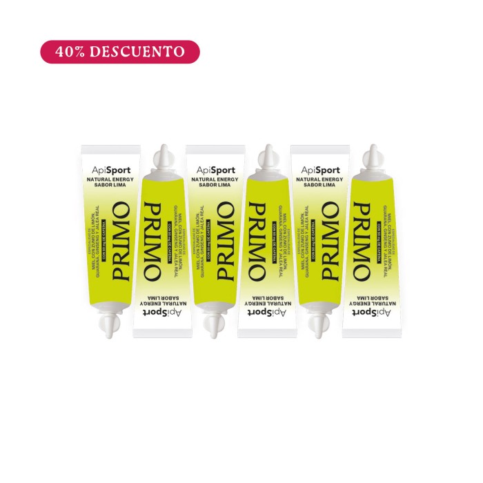 Gel Energético Apisport Sabor Lima, Caja 6 tubos Oferta 1