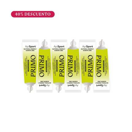 Gel Energético Apisport Sabor Lima, Caja 6 tubos Oferta 1