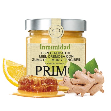 Especialidad de Miel Cremosa con Jengibre y Limón, 250g. 2