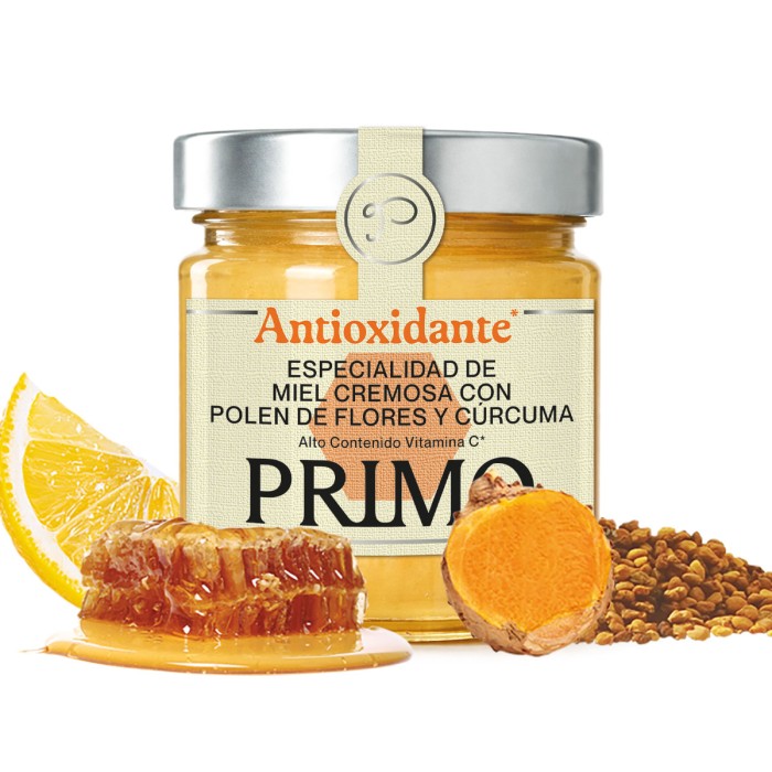 Especialidad de Miel Cremosa con Polen de Flores y Cúrcuma, 250g. 2