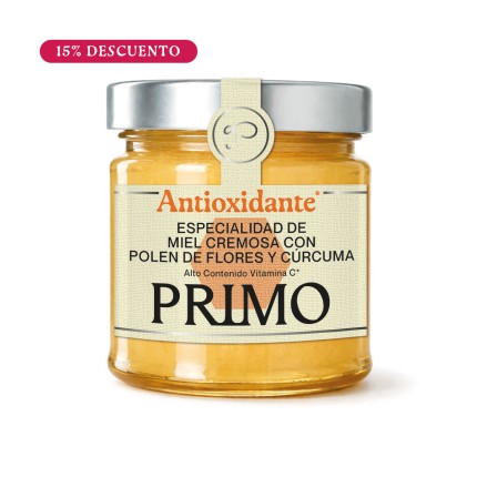 Especialidad de Miel Cremosa con Polen de Flores y Cúrcuma, 250g. Oferta 1