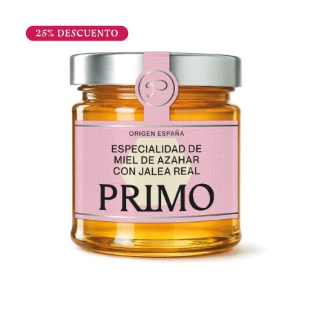 Especialidad de Miel de Azahar con Jalea Real, 250g. Oferta