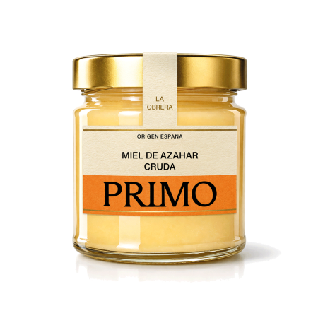 Miel de Azahar Cruda, 250g. Primo