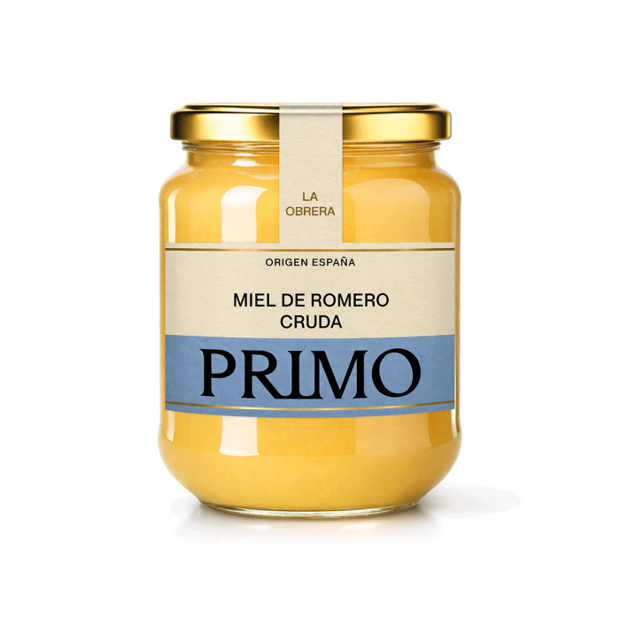 Miel de Romero Cruda, 500g. Primo