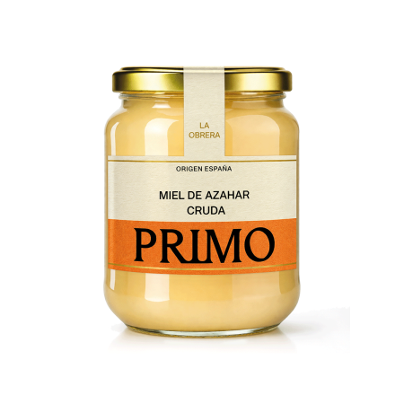 Miel de Azahar Cruda, 500g. Primo