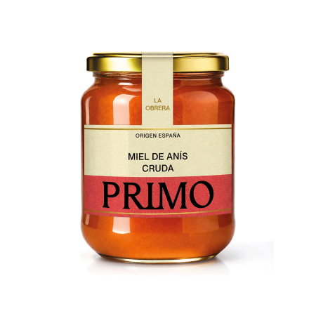 Miel de Anís Cruda, 500g. Primo