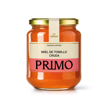 Miel de Tomillo Cruda, 950g. Primo