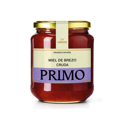 Miel de Brezo Cruda, 950g. Primo