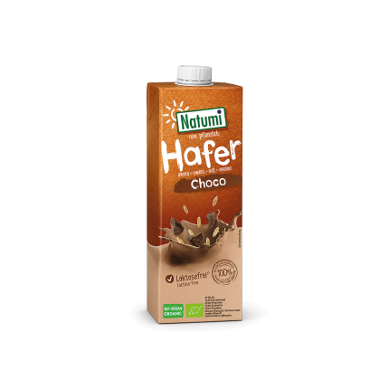 Bebida de Avena, Chocolate y Calcio, 1litro.
