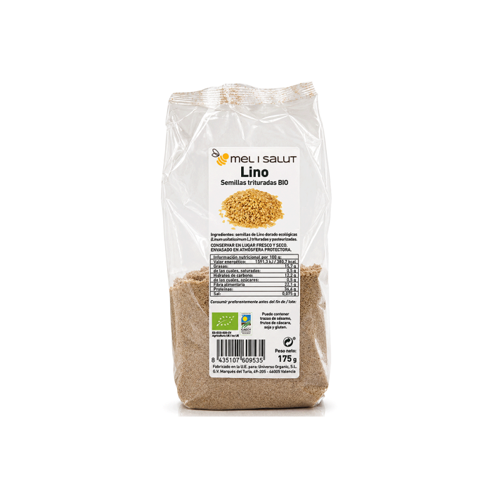 Lino Triturado Ecológico, 175g.