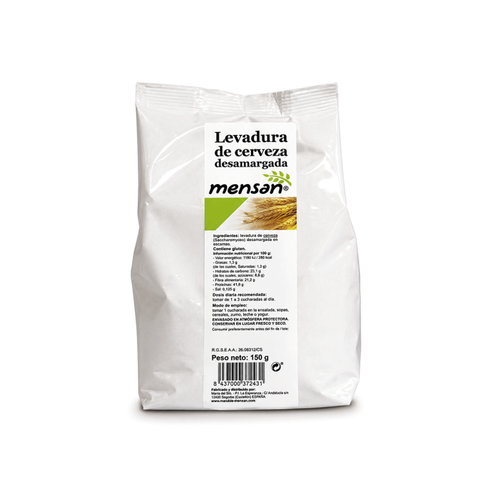 Levadura de cerveza desamargada, 150g.