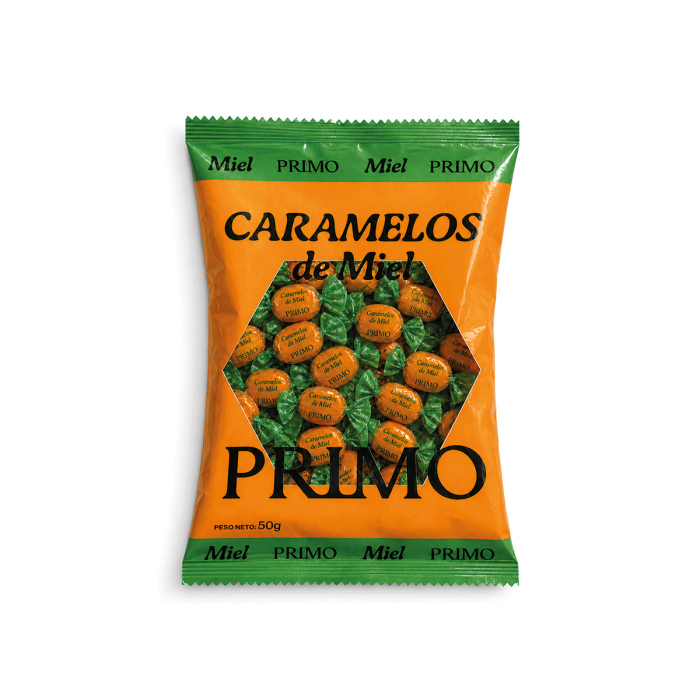 Caramelos de Miel, 50g. Primo
