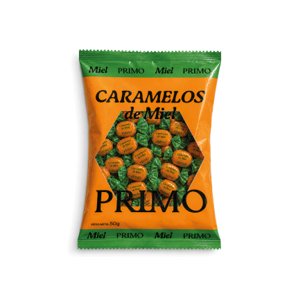 Caramelos de Miel, 50g. Primo